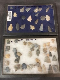 59pcs various Ohio arrowheads