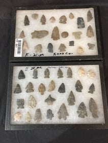 46-Holmes, Knox and Coshocton Co. arrowheads