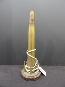 WW1 Shell Trench Art Lamp