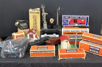 Lionel, Marx, and American Flyer HO Scale Trains