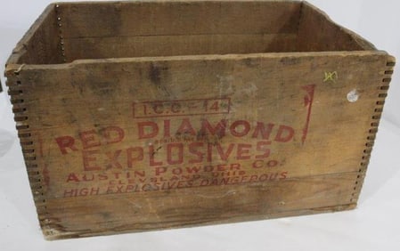 Red Diamond Explosives Crate