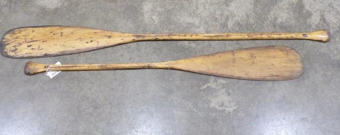 Pair of Early Oars