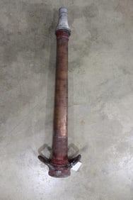 Painted Copper Fire Nozzle