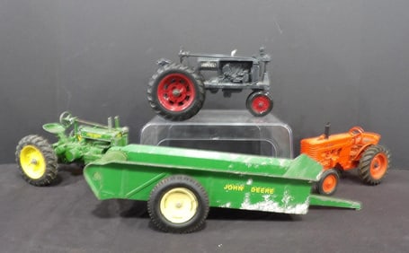 John Deere and Farmall Tractors and Equipment
