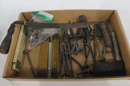 Skeleton Keys, Lufkin Rulers, and Machinist Tools