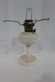 Aladdin Lincoln Drape Pink Alacite  Oil Lamp