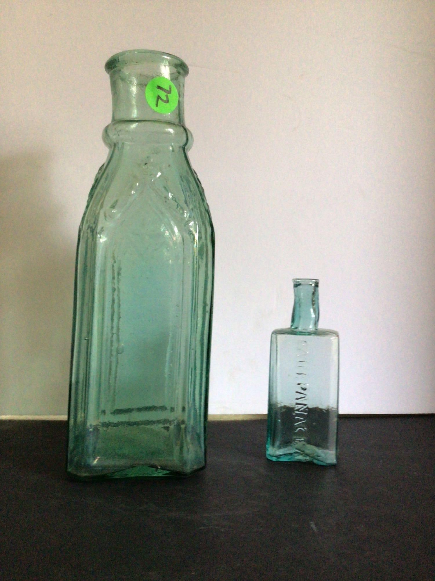 Glass Medicine and Embossed Bottles (1 of 4)