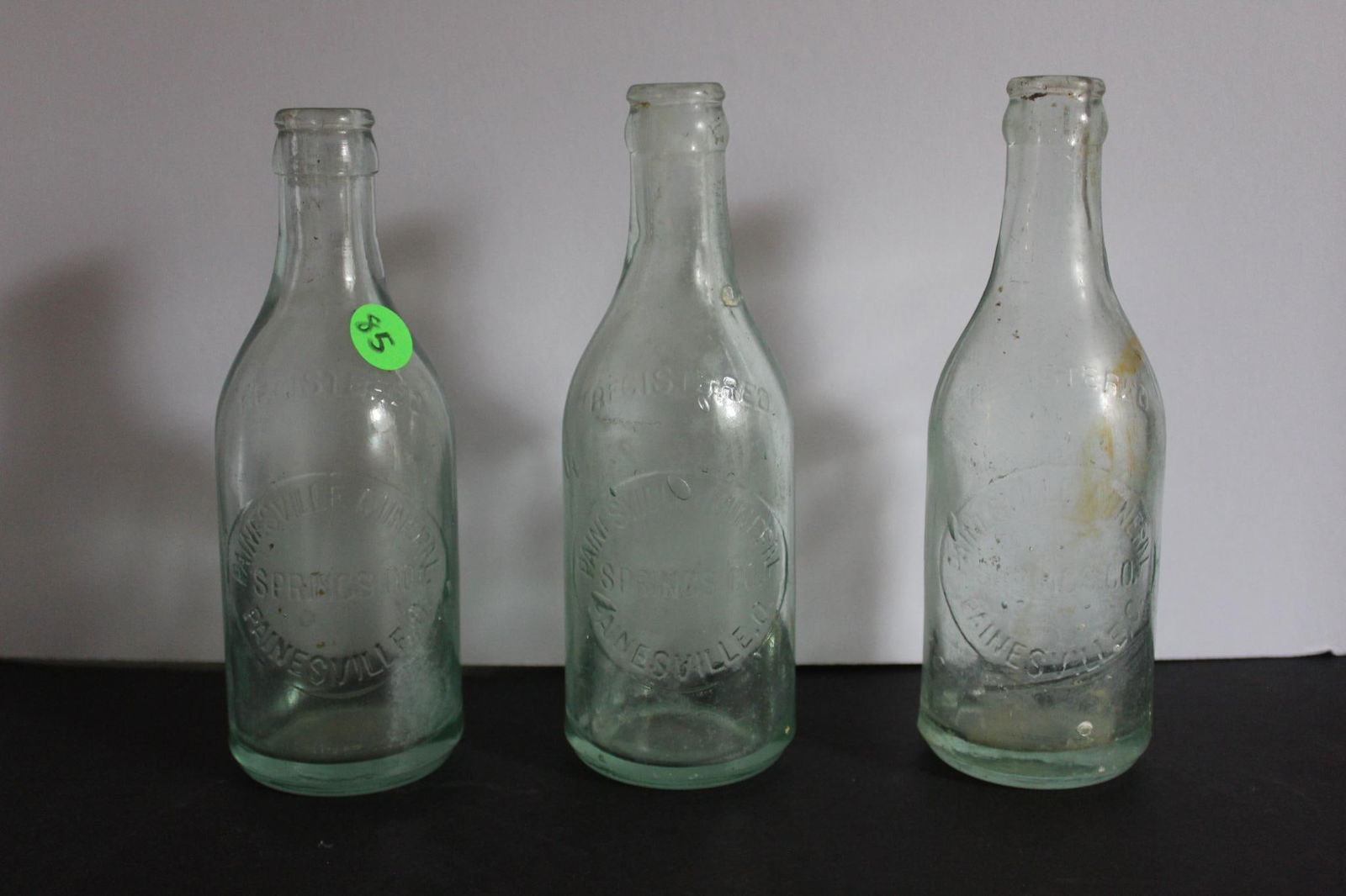 Painsville, O Glass Soda Bottles (1 of 4)