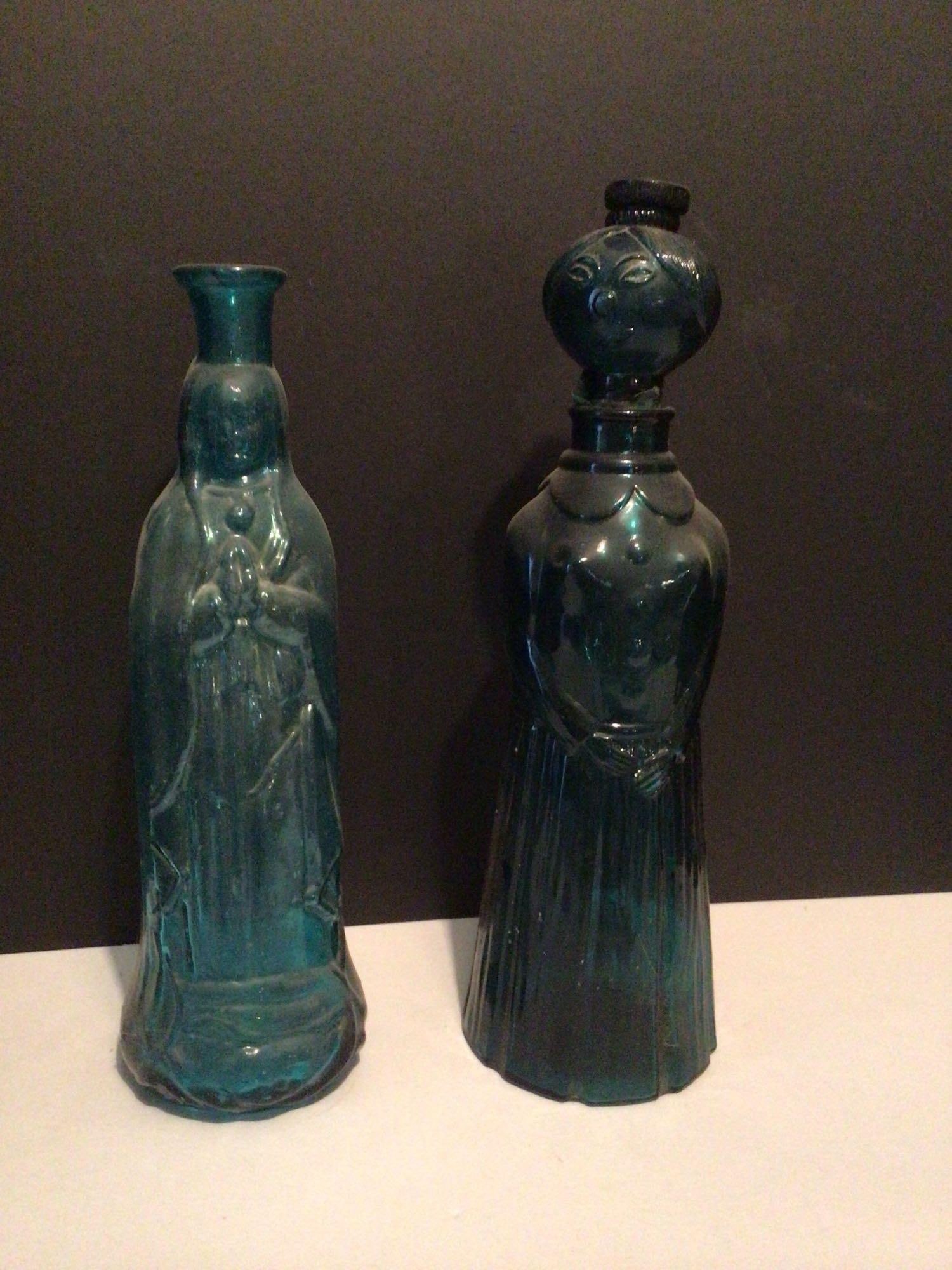 Glass Lady Bottles (1 of 5)