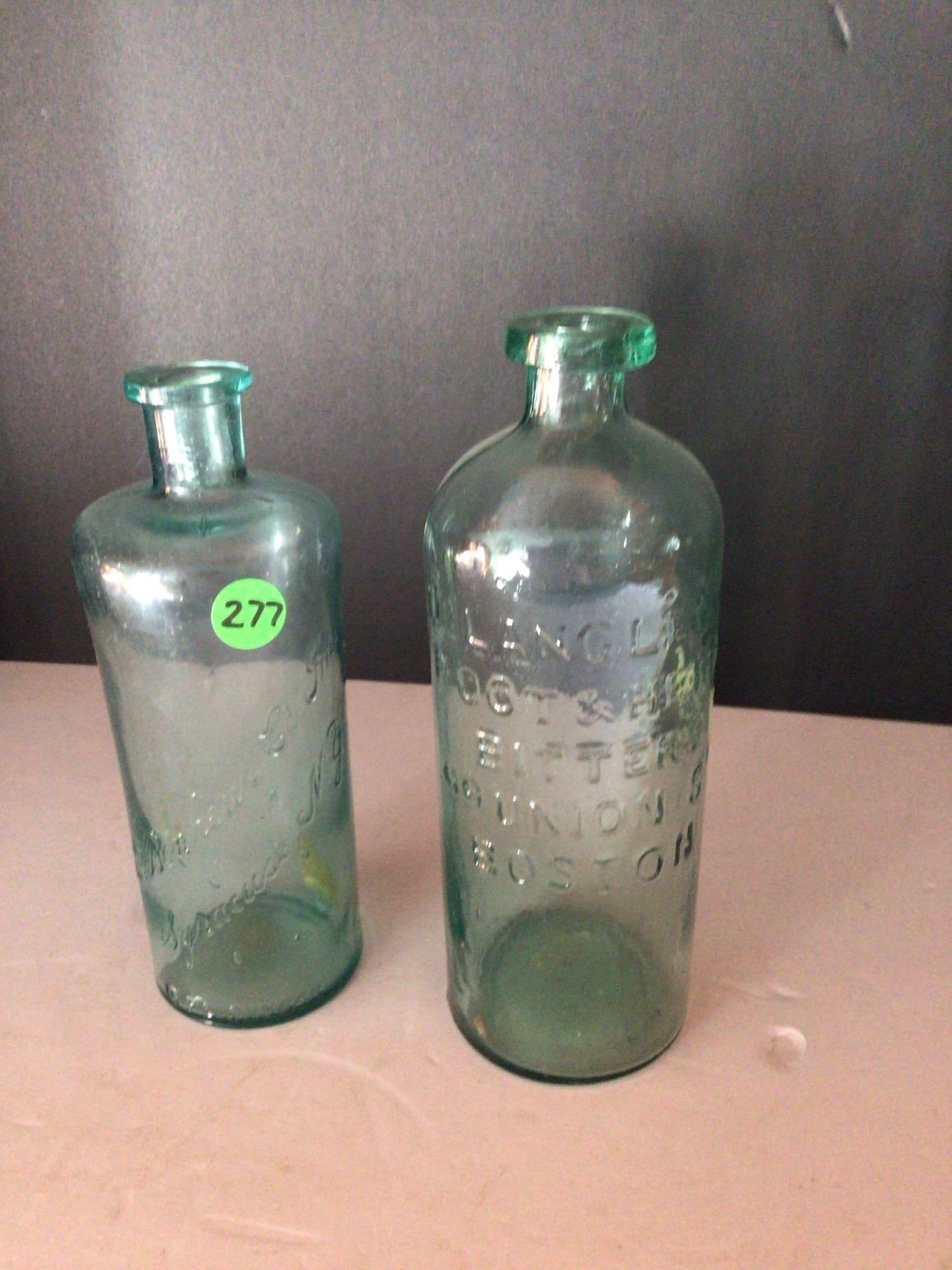 Dr. Langley's Root & Herb Bitters & Bonheur Co. Inc bottles (1 of 4)
