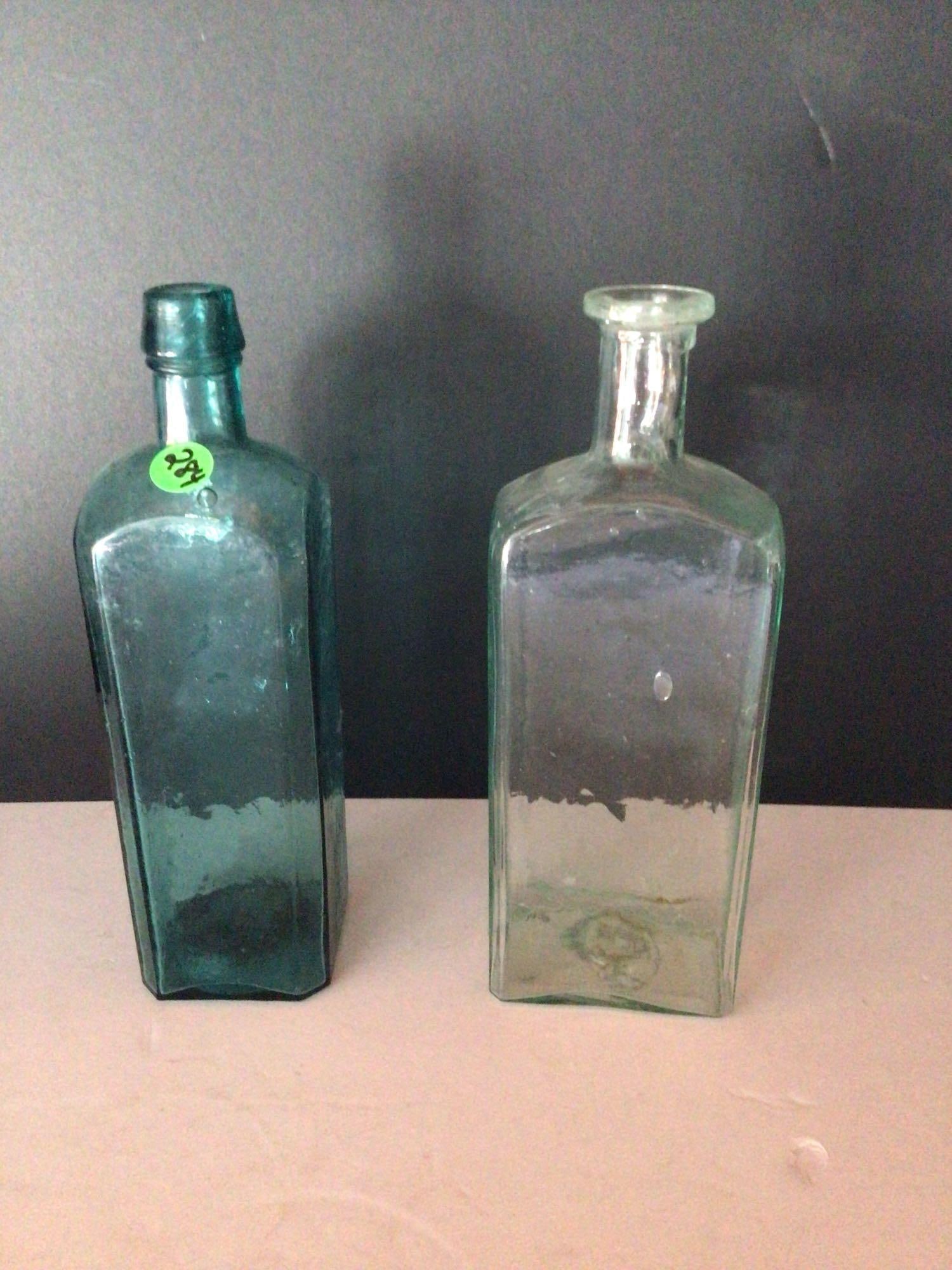2-Early hand blown bottles (1 of 3)