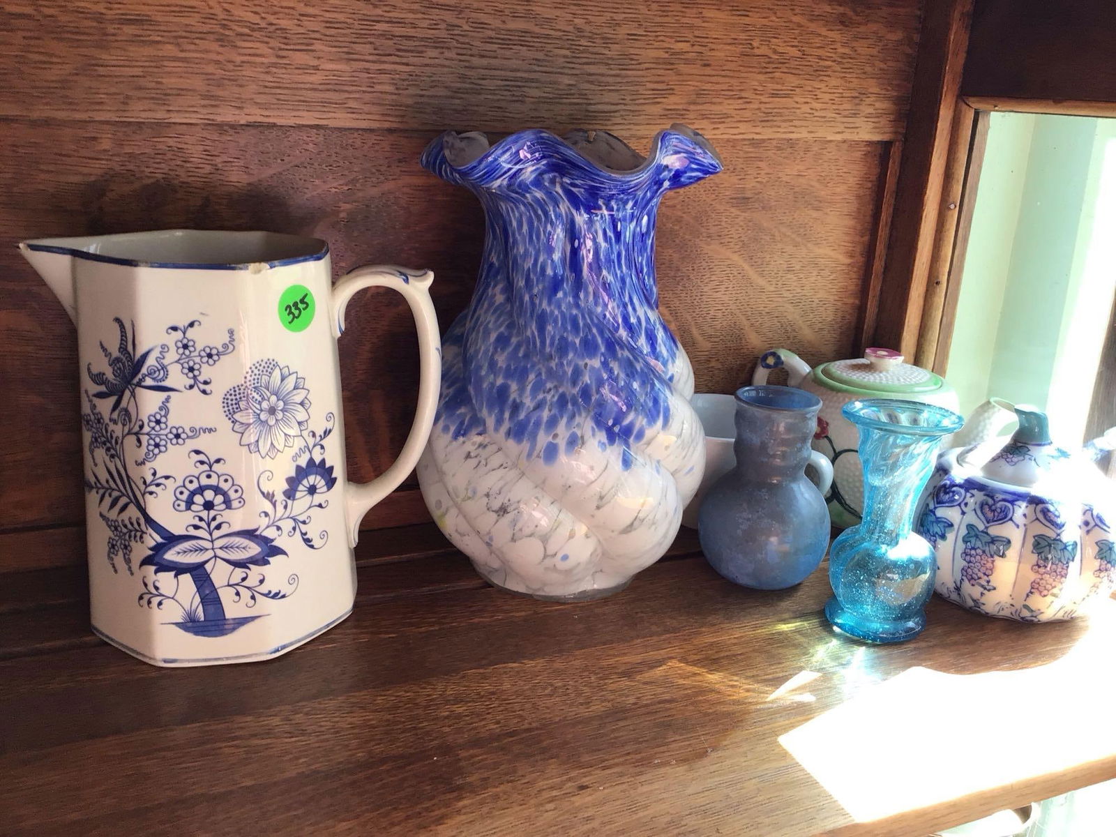7pc glass and porcelain lot (1 of 1)