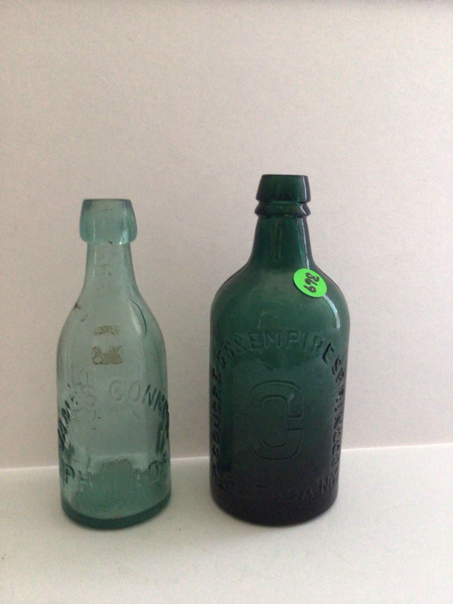 JamesConnor and Congress & Empire Spring Co Blob Top Bottles (1 of 5)