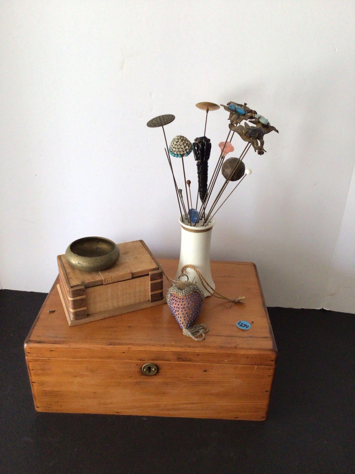 Jewelry Chest & Hat Pins (1 of 4)