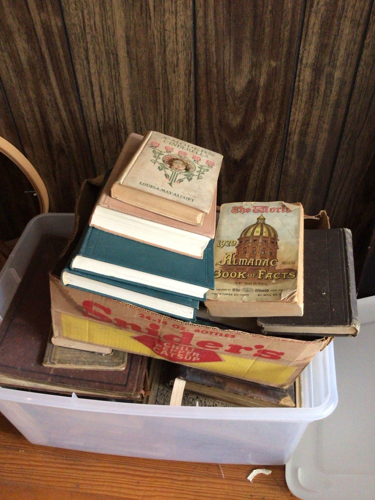 Scrapbooks, Leather Bound Ledgers, Bibles & Books (1 of 3)