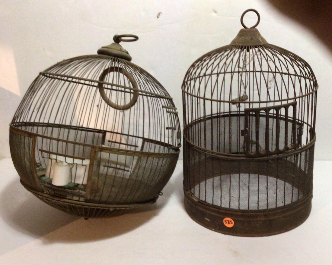 2-Primitive bird cages: .