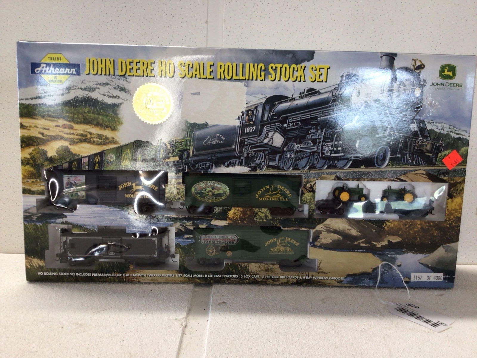John Deere HO Scale Rolling Stock Train Set (1 of 4)