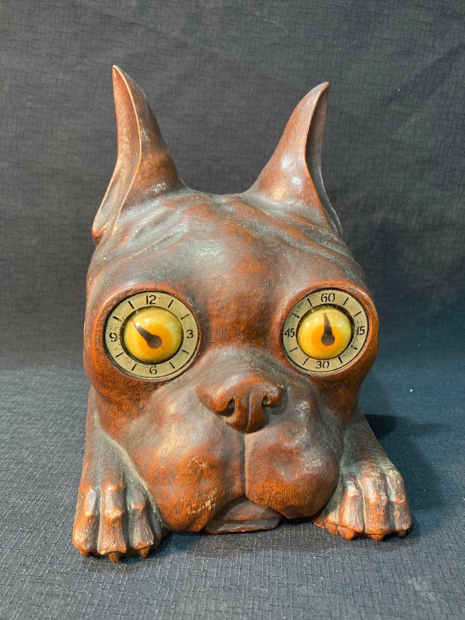 The Duke 1940s Bulldog Clock (1 of 5)