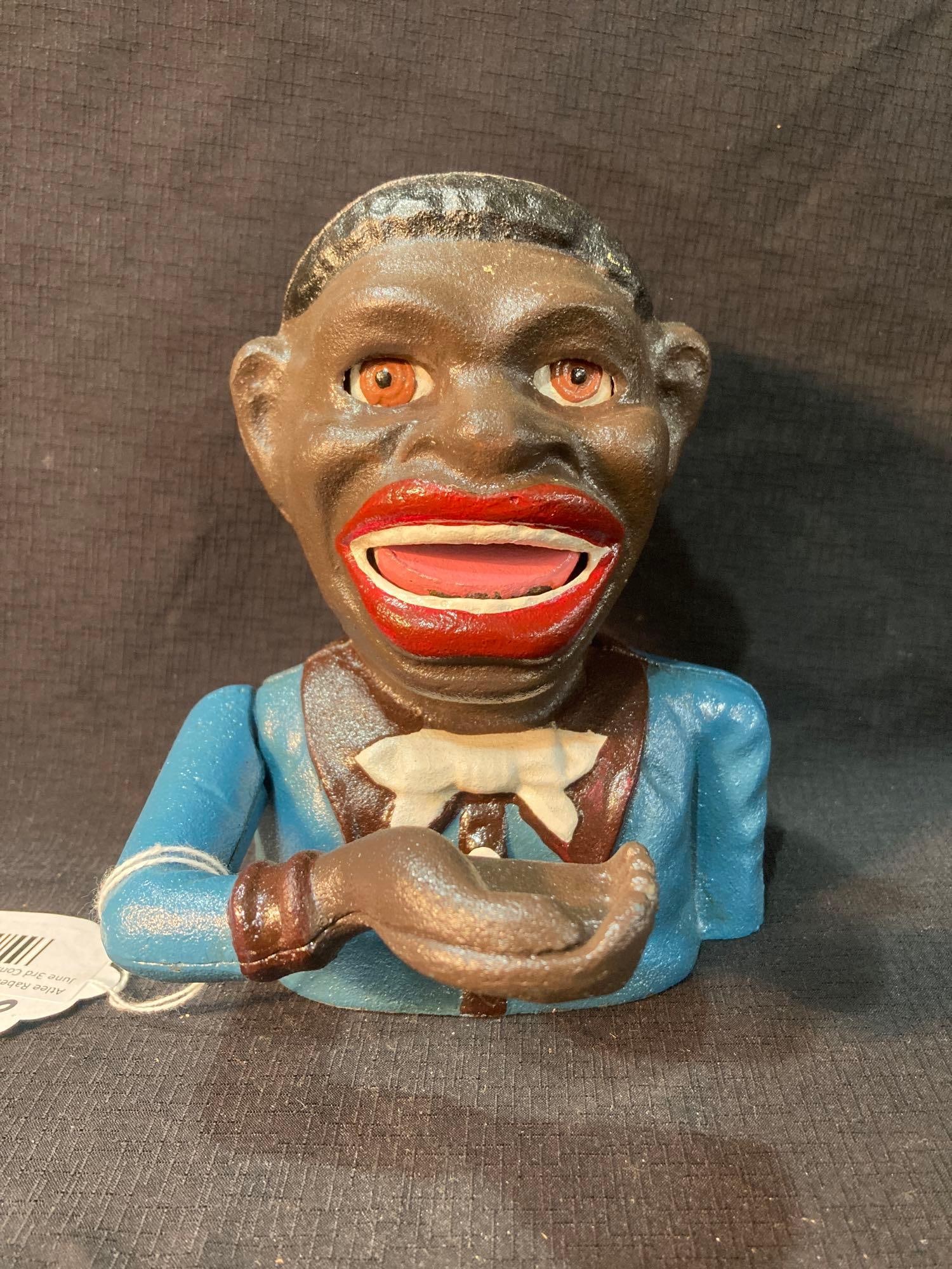 Jolly Boy Cast Iron Bank (1 of 5)