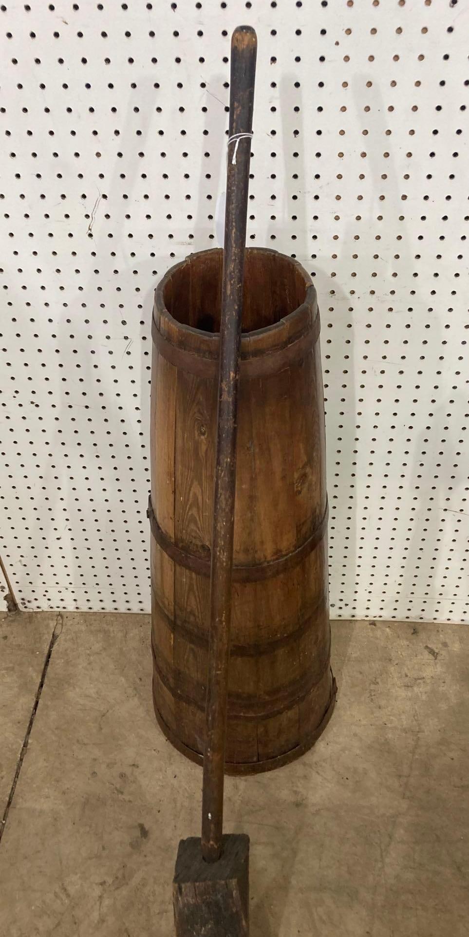 Taller Primitive Dasher Churn (1 of 6)