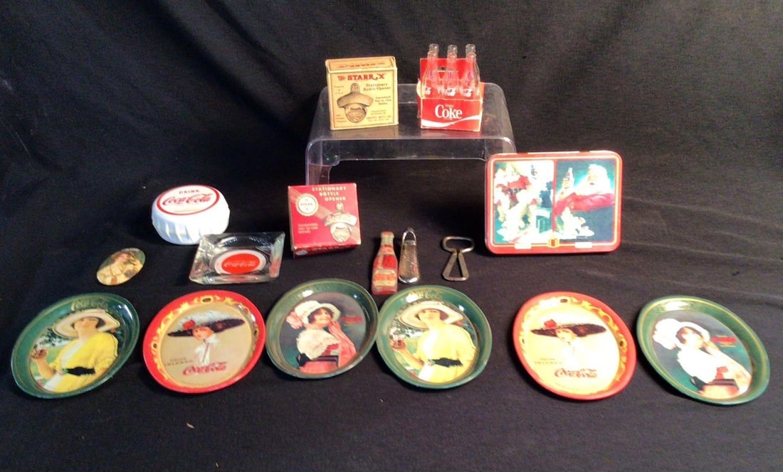 Coca Cola Miniatures, Tip Trays, and More (1 of 5)