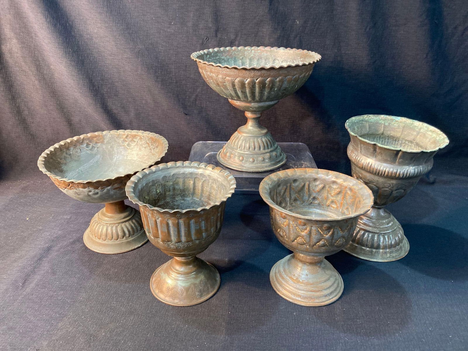 5 PIECE COPPER LOT (1 of 7)