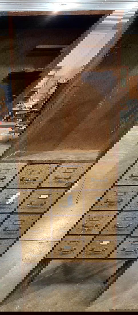 12 DRAWER HARDWARE CUBBY SHELF (1 of 7)