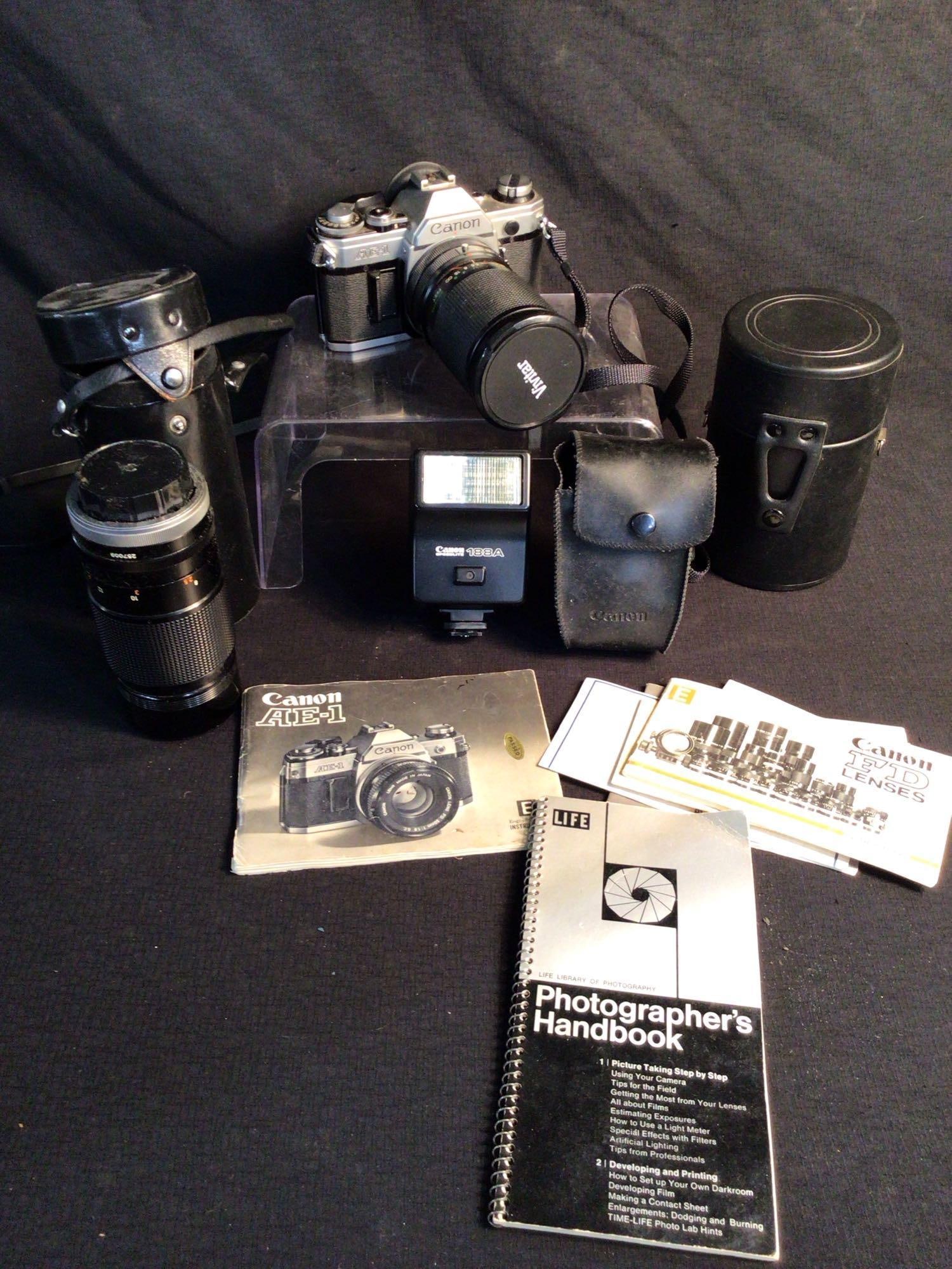 Vintage Canon camera and lenses (1 of 5)