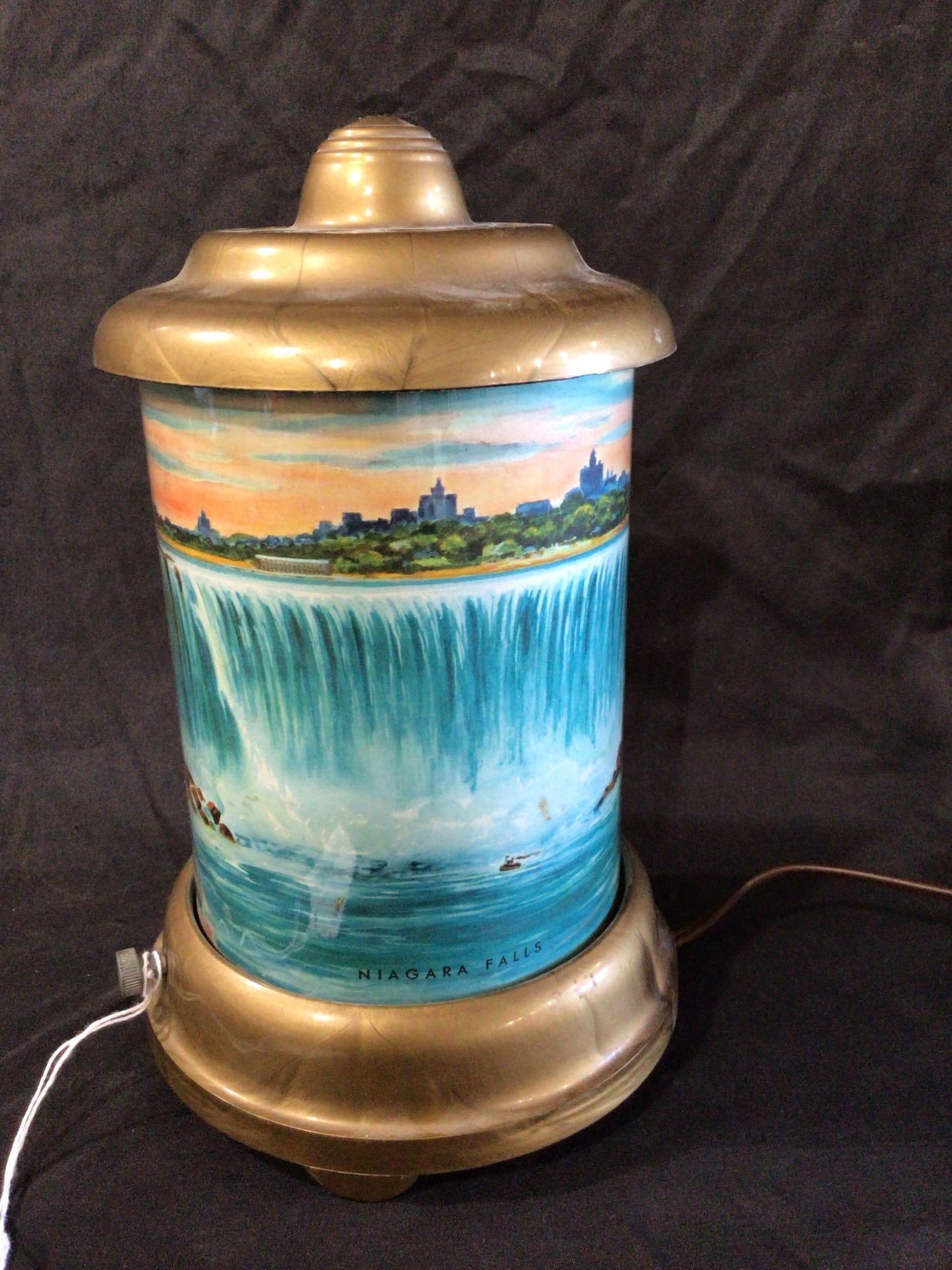 Mid Century Modern Econolite Electric Niagara Falls Motion Light (1 of 4)