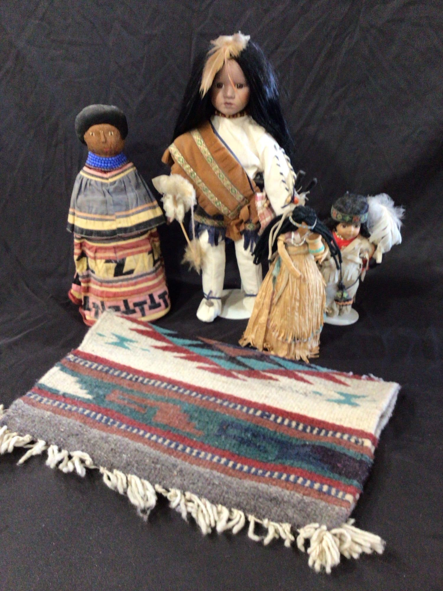 Native American Doll lot inc. Handmade Seminole Doll (1 of 6)