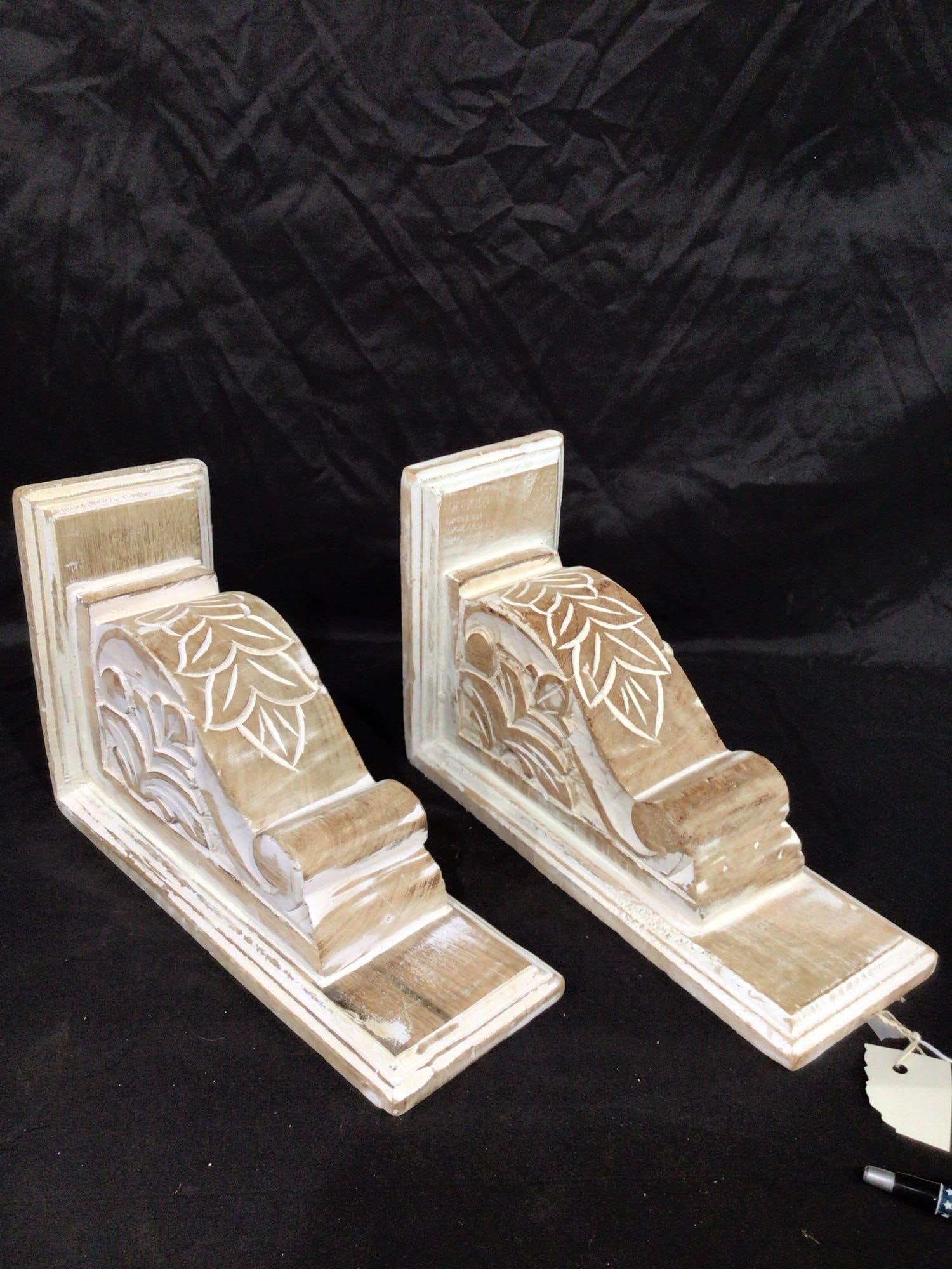 Wood Carved Corbels: Newer set, 11x7