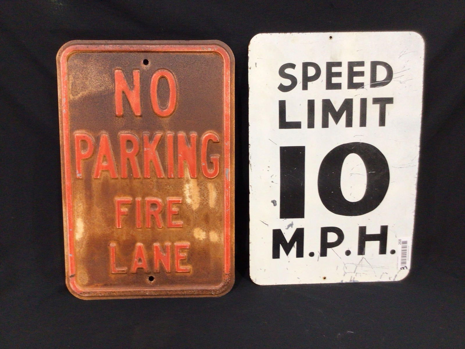 Speed Limit and No Parking Signs (1 of 4)