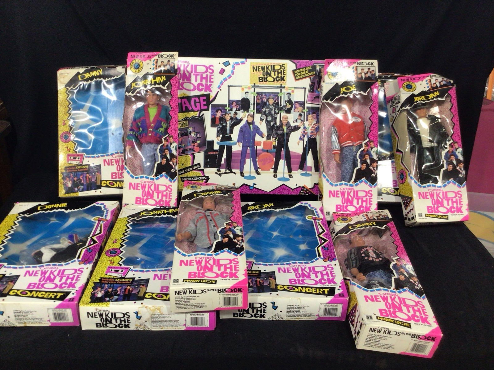 New Kids on the Block Dolls, Stage, and Accessories (1 of 5)