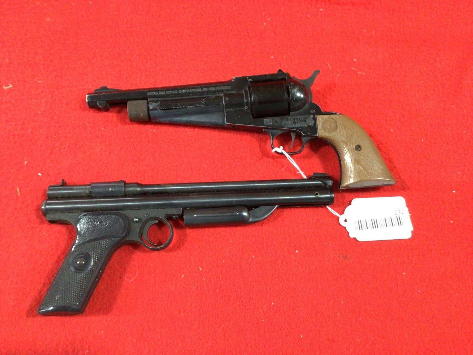 TWO CROSSMAN BB GUNS: ONE IS A PUMP GUN