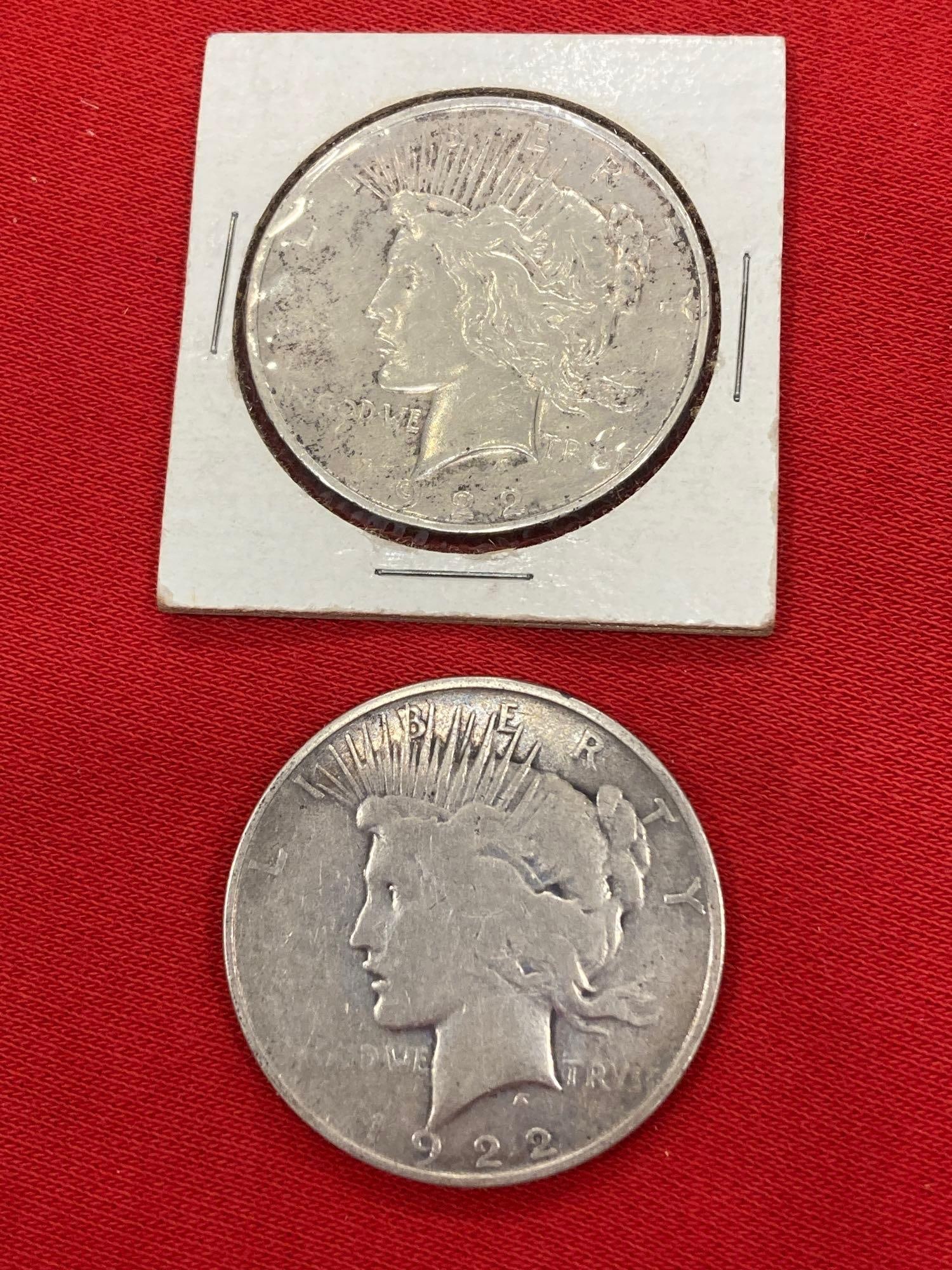 1922 PEACE DOLLARS (1 of 5)