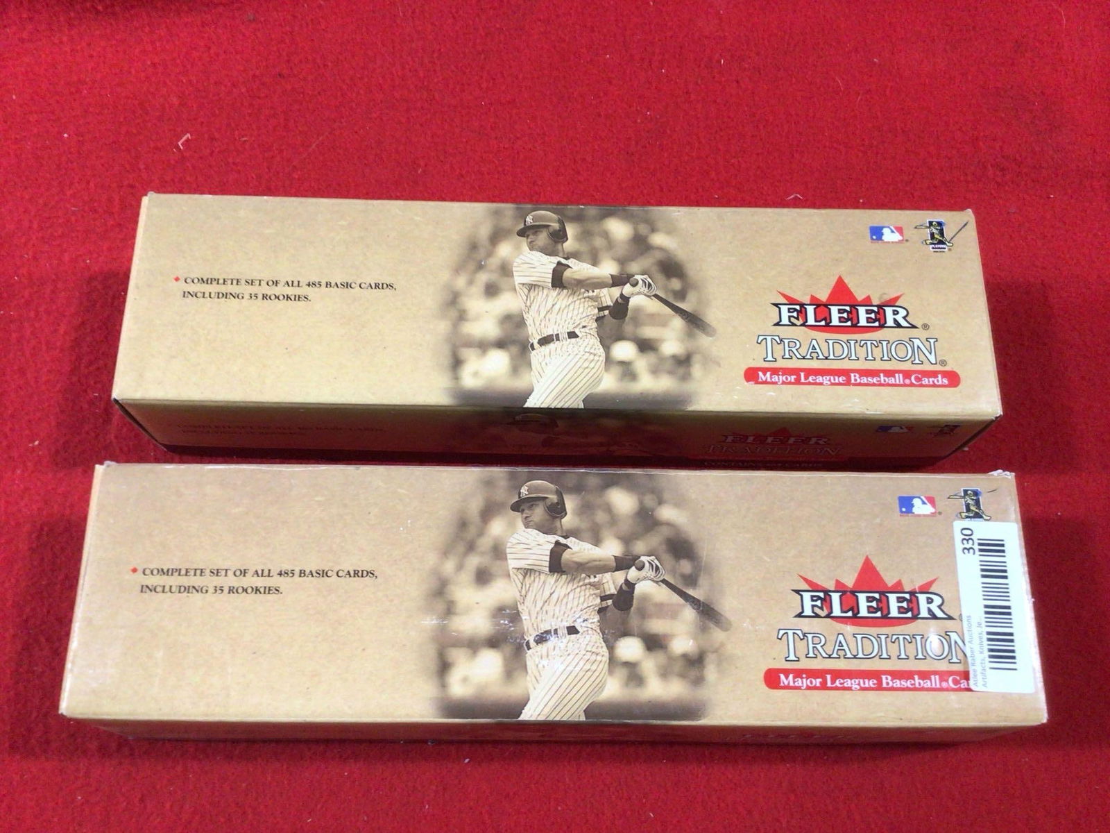 2001 FLEER TRADITION MAJOR LEAGUE BASEBALL CARDS (1 of 3)