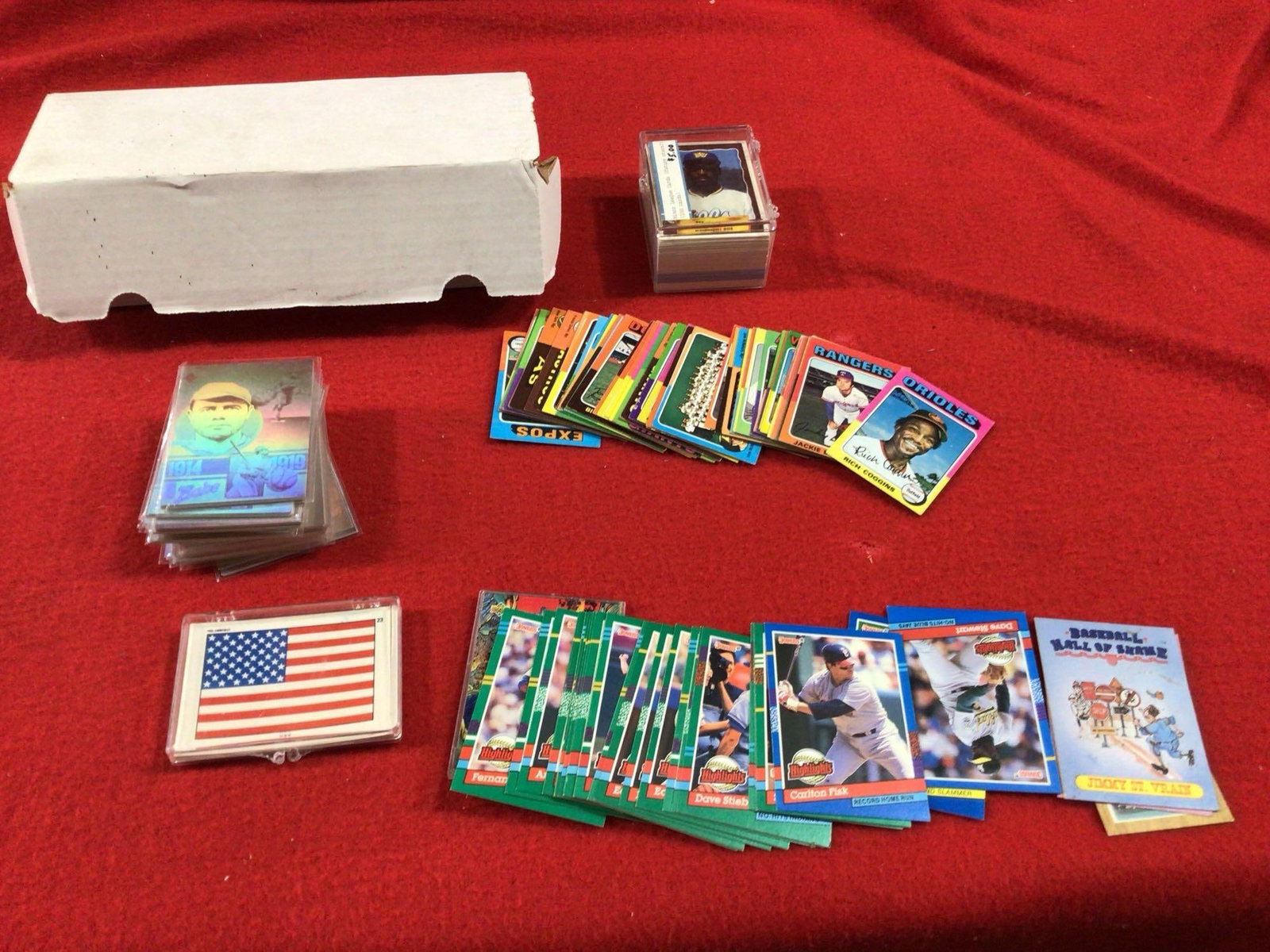 MINOR AND MAJOR LEAGUE BASEBALL, BABE RUTH, AND SPORTS CARDS: 85 HOLOGRAM BABE RUTH CARDS, WIDE VARIETY, MOSTLY LATE 1980S TO 1990S