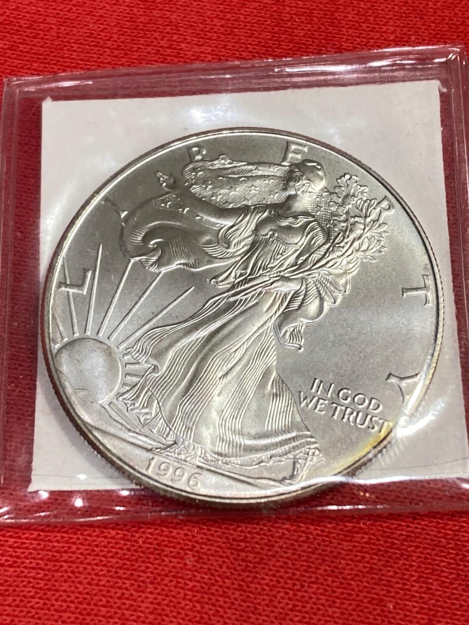 1996 $1 SILVER EAGLE (1 of 2)