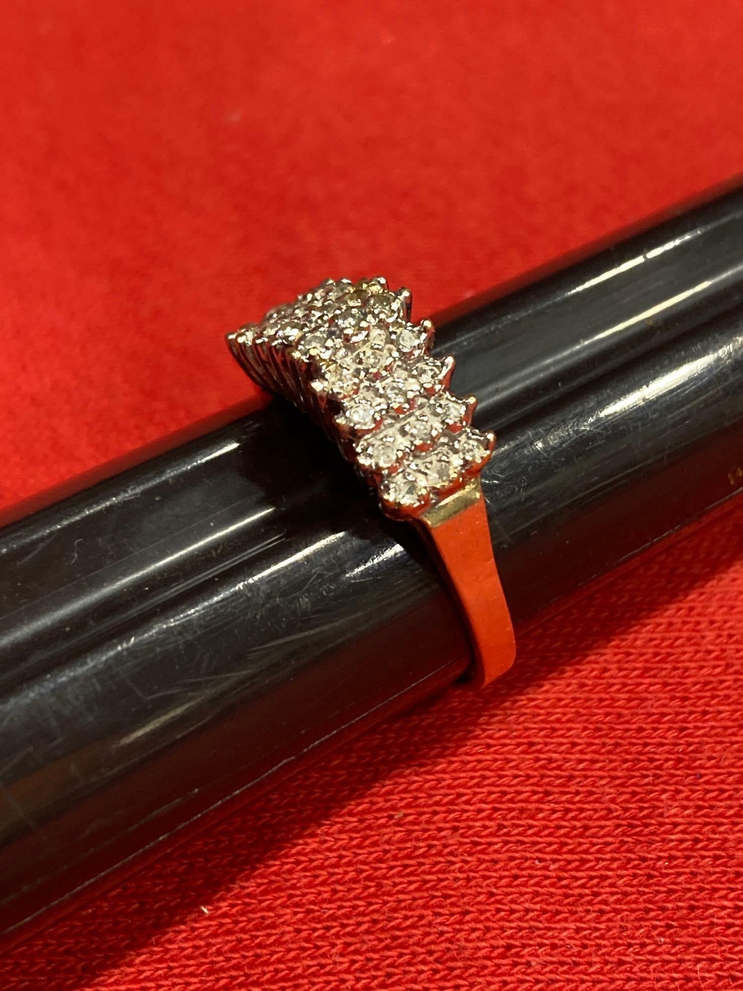 14 KT GOLD DIAMOND RING (1 of 4)