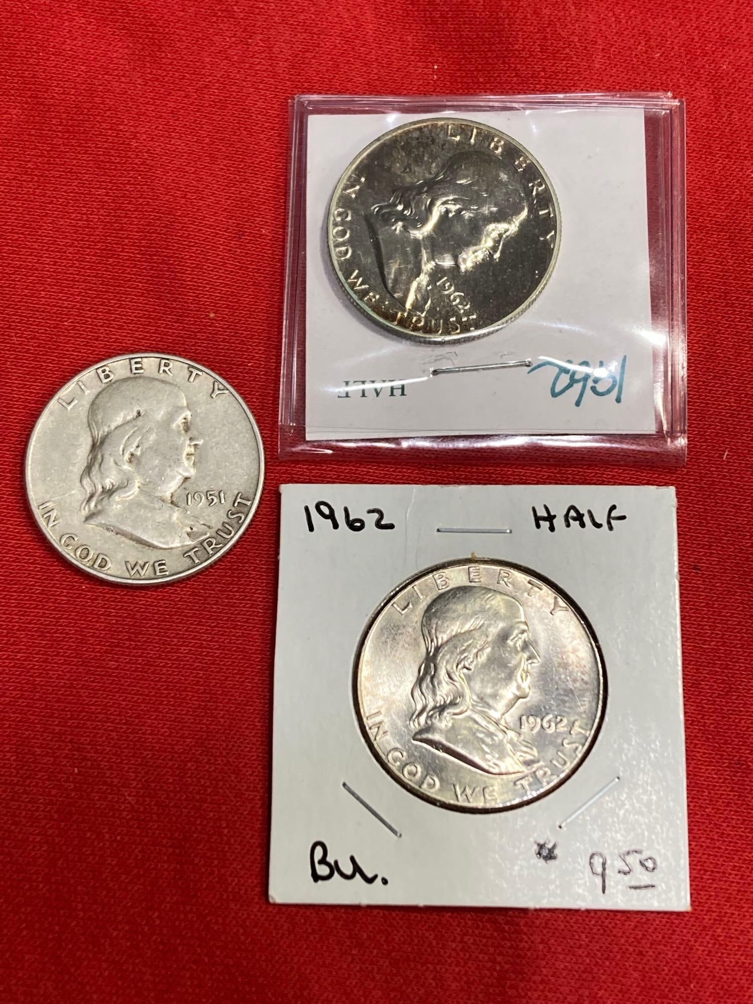 FRANKLIN HALF DOLLARS (1 of 7)