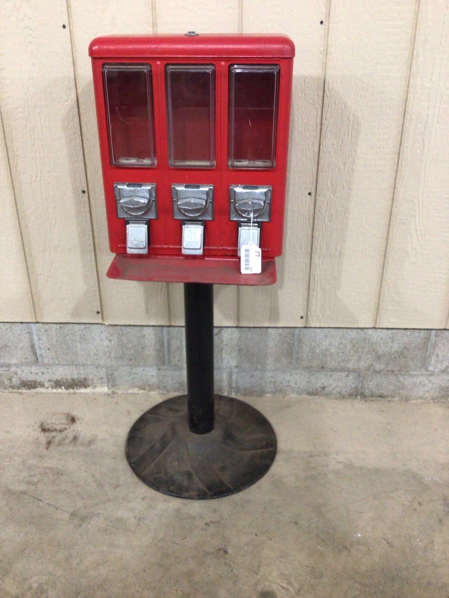 THREE SECTION CANDY DISPENSER (1 of 6)