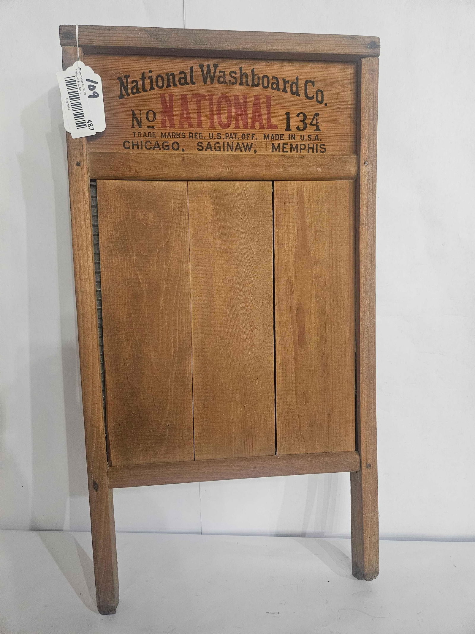 NATIONAL WASHBOARD CO WASHBOARD (1 of 5)