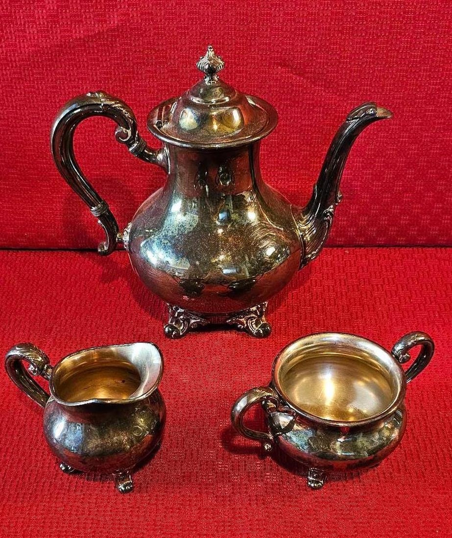 REED AND BARTON TEA SET (1 of 7)