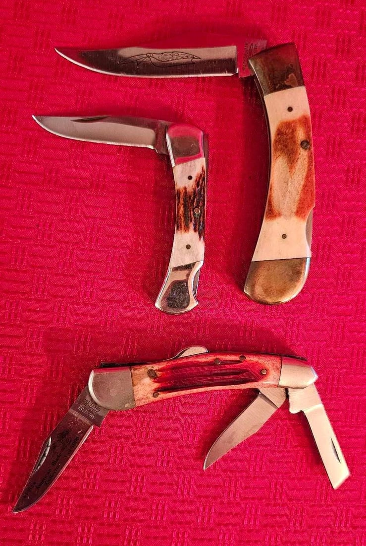 PARKER AND AMERICAN BLADE POCKET KNIVES (1 of 7)