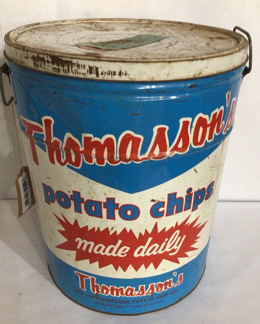 ELYRIA, OHIO THOMPSON'S CHIP TIN