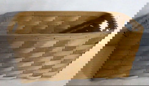 VERMONT HAND WOVEN BASKET