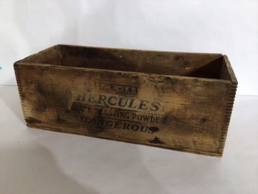 HERCULES BLAST POWDER EXPLOSIVE CRATE