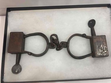 GEORGETOWN CO PLANTATION POLICE HANDCUFFS