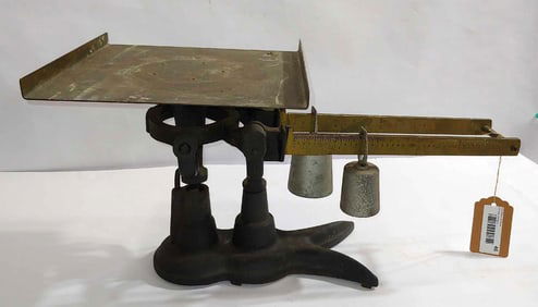 TURKEYFOOT DRY GOODS GENERAL STORE SCALE