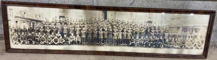1918 MILITARY POLICE YARD LONG PHOTO